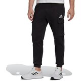 Adidas Spodnji del trenirke Essentials Fleece Regular Tapered Cargo Joggers HL2226 Črna Regular Fit | Shoptok.si