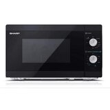 Sharp mikrovalna pećnica YC-MG01E-B 20 lit, grill, analogna, crna | shoptok.hr