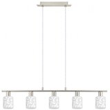 Eglo led luster na sajli my choice 5xE14/4W/230V hrom/bela | Eponuda.com