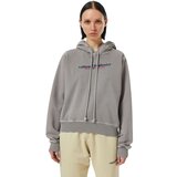 Diesel Sweatshirt - F-REGGY-HOOD-IND SWEAT-SHIRT grey Cene