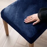 Restilo Modre raztegljive prevleke v kompletu 4 ks za stol 48 cm Sento – | Shoptok.si