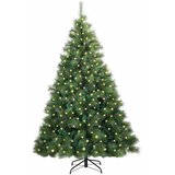  Umjetno božićno drvce s stalakom Zelena 210 cm PE i PVC 130 x 130 x 210 cm | Shoptok.si