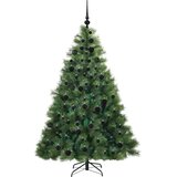 vidaXL Umjetno božićno drvce s stalakom Zelena 180 cm PE i PVC | shoptok.hr
