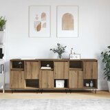  Kreveta 3 pcs Umjetnički hrast 60 x 35 x 70 cm | shoptok.hr
