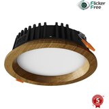  APLED - LED ugradna RONDO WOODLINE LED/6W/230V 3000K prečnik 15 cm masivni hrast | Eponuda.com