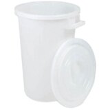 Plana sod s pokrovom (umetna masa, 70 l, okrogel) | Shoptok.si