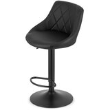 KAST barska stolica - crna eko koža / crna baza | shoptok.hr