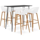  5-dijelni barski set crno-bijeli | shoptok.hr