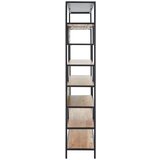 Livetastic REGAL 120/201/38 cm zelena, črna, barve akacije | Shoptok.si
