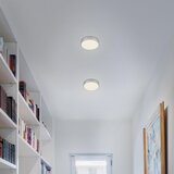 BRILONER 7072-414 - led stropna svetiljka star sky LED/11W/230V, prečnik 15 cm, srebrna | Eponuda.com