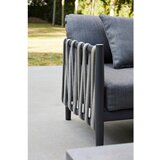 Diphano Tamno siva vrtna garnitura aluminijska za 4 osobe Switch Rope – | shoptok.hr