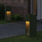  Solarna LED svjetiljka za stazu 2 pcs Maslinasto zelena | shoptok.hr