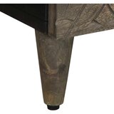 vidaXL Noćni ormarići 2 kom svijetlo sivi 40x33x46 cm Puno drvo Mango | shoptok.hr