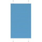 vidaXL Plisirana senčila modra 80x150 cm, širina blaga 79,4 cm, poliester, (5000297460) | Shoptok.si