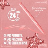 NYX Professional Makeup Epic Ink Glitz metalik olovka za oči nijansa Bootcut Bling 1 ml | shoptok.hr