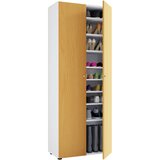 MID.YOU OMARA ZA ČEVLJE bela, barve bukve | Shoptok.si