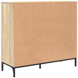  Kreveta Sonoma hrast 89,5 x 33 x 82 cm Konstruirano drvo | shoptok.hr