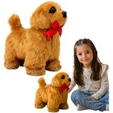  Interactive Remote Controlled Dog Moves Barks Brown Cene