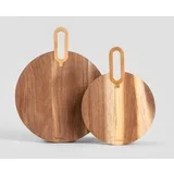 daska za sečenje set 2pcs mooka - round - hml ( 044354 )