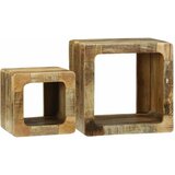 TV Jedinice 2 pcs Smeđa 36 x 30 x 36 cm Čvrsto drvo manga | shoptok.hr