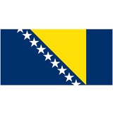 BOSNA in Hercegovina zastava 140x70 cm z žepom za drog | Shoptok.si