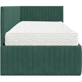  Kutni krevetni okvir s madracem 2 pcs Zelena Baršun | shoptok.hr
