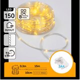  Aigostar-LED spoljni božićni lanac 150xLED/8 funkcija 3xAA 15,3m IP44 topla bela Cene