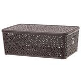  Korpa čipkasta 39x27x14cm sa poklopcem ( 18586 ) | Eponuda.com