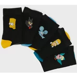 House - Komplet od 5 para dugih čarapa The Simpsons - Šarena