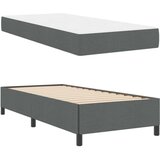  Krevet s opruga kutije Tamno siva Crna 80 x 200 cm | shoptok.hr