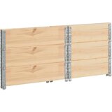  Okviri za palete 3 kom 60 x 80 cm od masivne borovine | shoptok.hr