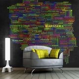  Tapeta - The map of Poland 400x309 Cijene