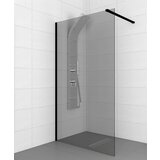 Copen Walk-in CONCEPT MONTE DARK 140x200cm crni mat ram 8mm grey staklo (C-02-SB140G) | ePonuda.com
