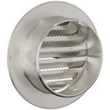  Pokrov ventilacije 2 pcs Srebrno 100 mm Nehrđajući čelik | Eponuda.ba