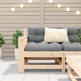  Vrtna sofa s naslonom za ruke i jastukom od masivne borovine | Eponuda.ba