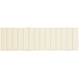  Jastuk za ležaljku krem 200 x 60 x 3 cm od tkanine Oxford | shoptok.hr