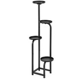  Metalni stalak za cvijeće 22,5 x 22,5 x 117 cm | shoptok.hr