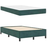  Krevetna konstrukcija Tamnozelena 120 x 190 cm tkanina | Eponuda.com