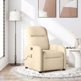  Masažni naslanjač krem blago, (21824429) | Shoptok.si