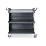  Servisni Voziček s 3 Policami, Polipropilen, 1010x500x960mm | Shoptok.si