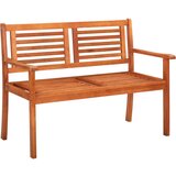 The Living Store Vrtna klop za 2 osebi 120 cm trden evkaliptusov les - Klop, (21471397) Cene