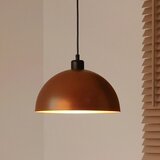  Duolla - Visilica na sajli IRONLINE 1xE27/15W/230V prečnik 27 cm bakarna/crna | Eponuda.com