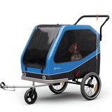 Klarfit Goldie Buggy, prikolica za kolo, 324 l, max. 40 kg, zložljiv, odporen na vremenske vplive | Shoptok.si