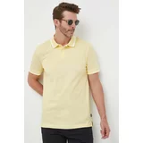 Boss Pamučna polo majica boja: žuta, melanž