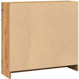 vidaXL Knjižna omara artisan hrast 80x24x76 cm inženirski les | Shoptok.si