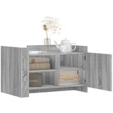  Stolić za kavu siva boja hrasta 80x50x50 cm konstruirano drvo | shoptok.hr