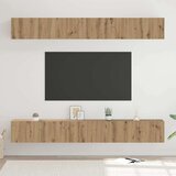 vidaXL Komplet TV omaric s polico 6 pcs artisan hrast 60 x 30 x 35 cm Cene