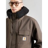 Carhartt WIP Zimska jakna 'Siberia' rjava / črna | Shoptok.si