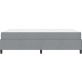  Krevet s opruga kutije Svijetlo siva Crna 160 x 200 cm | shoptok.hr