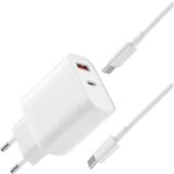 XO Kućni punjač L116 30W PD USB+Tip C + Tip C kabl 1m Cene